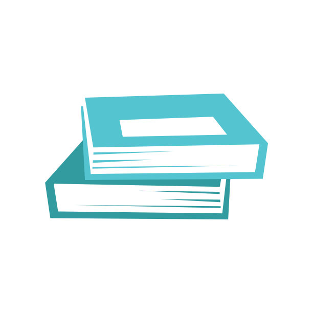 图书标志设计图标矢量图片下载