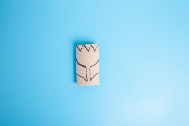 郁金香纸工艺，回收概念，DIY，教程图片下载