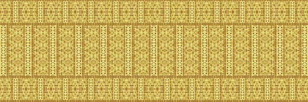 几何非洲背景。彩色无缝设计。垂直条纹。金黄色和米色。高清晰度(高清格式)。llustration图片下载