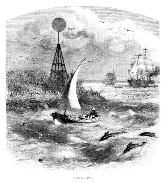 密西西比河西南通道，路易斯安那州，美国，地理图片下载