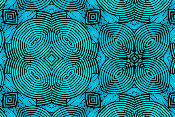 非洲面料，无缝和纹理图案，几何设计图片下载