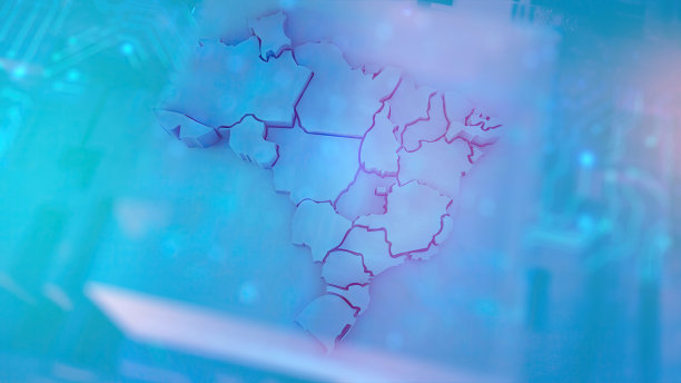 巴西地图图片下载