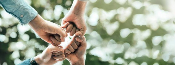 世界环境日和全球社区合作。参与“合作养护”概念的志愿者为了保护森林，人们为了成功而参与。可持续发展目标图片下载