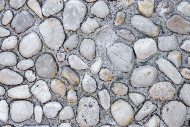 卵石水泥装饰城市喷泉底盖图片下载