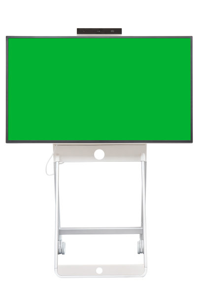 数字演示屏幕与相机顶部图片下载