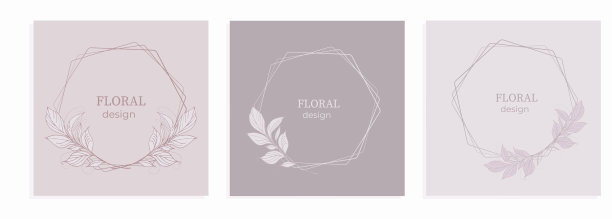 柔和的花卉背景从花枝和花蕾，插花。图片下载