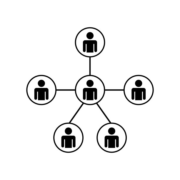 网络人物商务图标矢量图图片下载