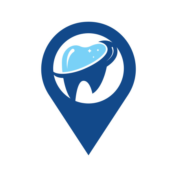 牙科logo模板矢量图图片下载
