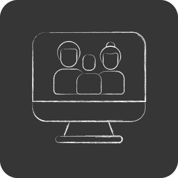 图标在线家庭。与家族象征有关。设计简单，可编辑。简单的说明图片下载