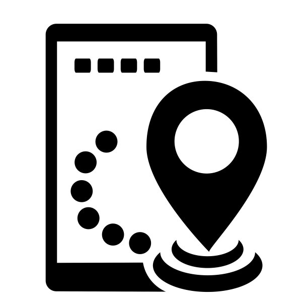 矢量插图，标志，图标在线订购，交付。孤立在白色背景上。图片下载