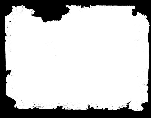 grunge边界PNG透明图片下载
