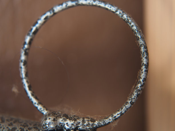 灰白色环，白-灰-棕色底色图片下载