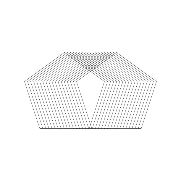 几何分形抽象形状图片下载