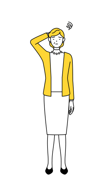 退休老人，中年妇女，痛苦地挠头。图片下载