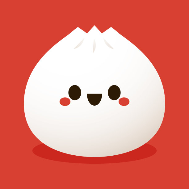 中国饺子人物设计。饺子是中国食物。宝卡通。图片下载