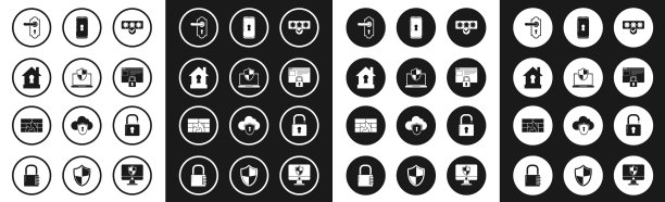 设置密码保护和安全访问笔记本电脑图片下载