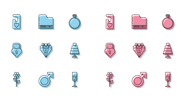 集行花男性别符号请勿图片下载