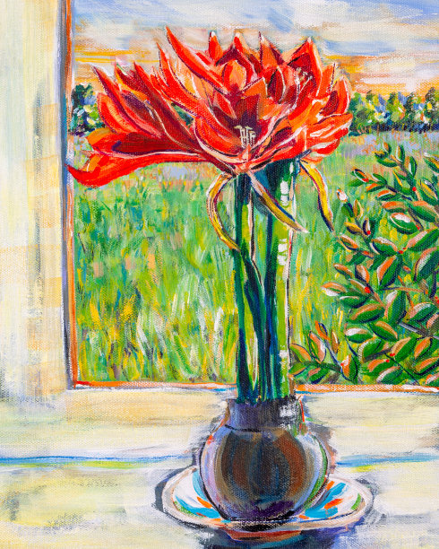 红色的花图片下载