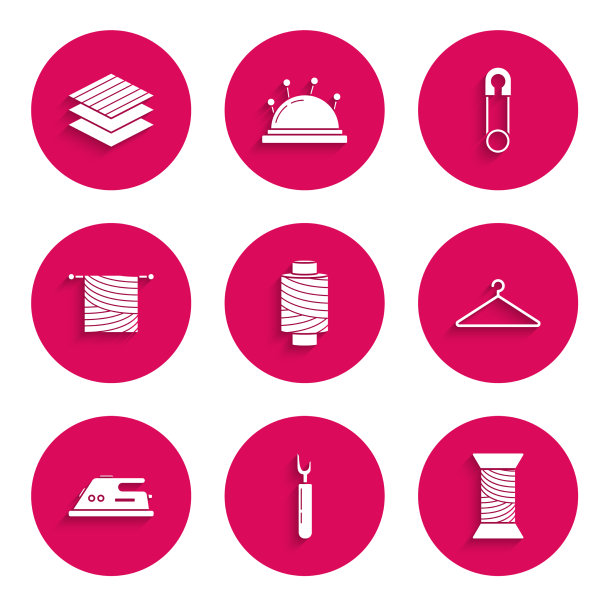 在线轴刀具挂架上设置缝纫线图片下载