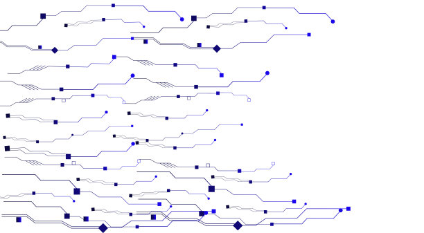 量子计算机技术的概念，互联网，技术科学背景图片下载
