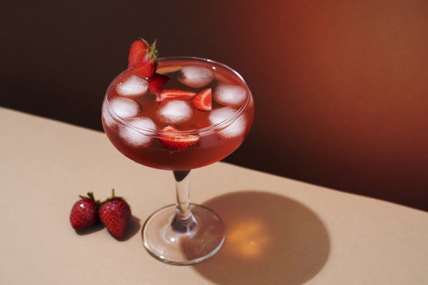 接近食物，鸡尾酒，高脚杯图片下载