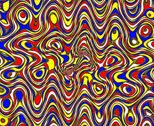 抽象壁画包装纸设计图片下载