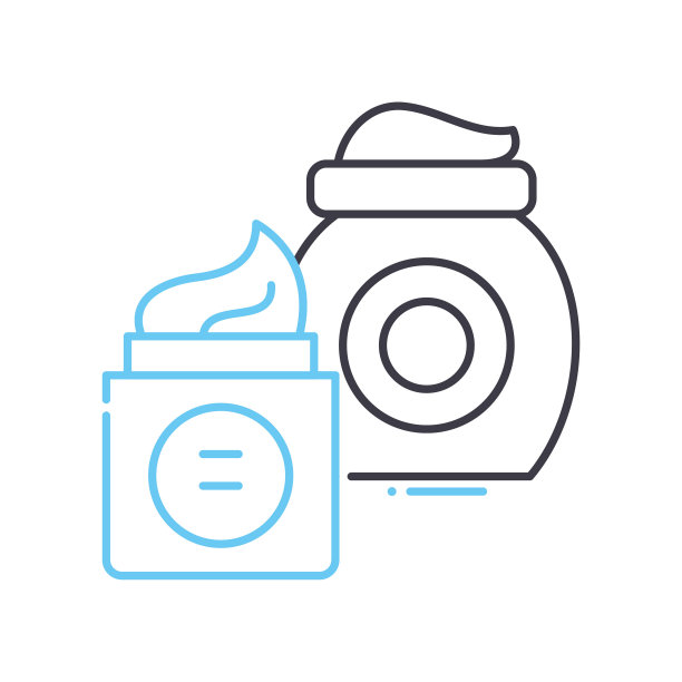 奶油线图标，轮廓符号，矢量插图，概念符号图片下载