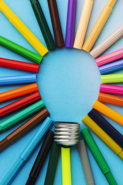 多彩抽象创新作文图片下载