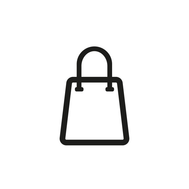 黑色包图标。矢量插图。图片下载