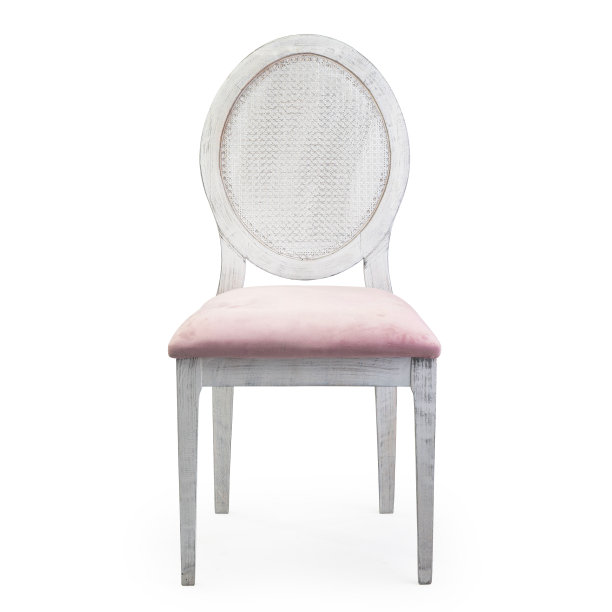 餐饮椅、婚礼椅或宴会椅（白色背景，已隔离）图片下载