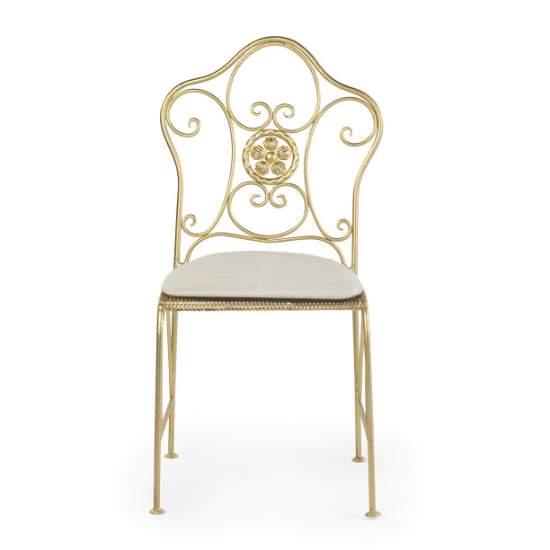 餐饮椅、婚礼椅或宴会椅（白色背景，已隔离）图片下载