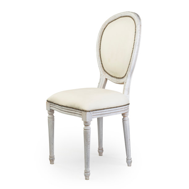 餐饮椅、婚礼椅或宴会椅（白色背景，已隔离）图片下载