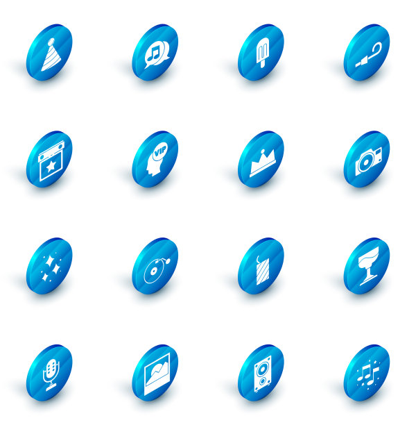 在演讲中设定音符泡泡冰淇淋图片下载