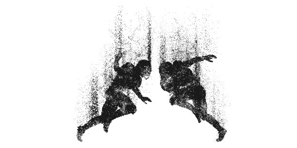 一个美国橄榄球运动员的抽象剪影在行动孤立的白色背景。矢量图图片下载