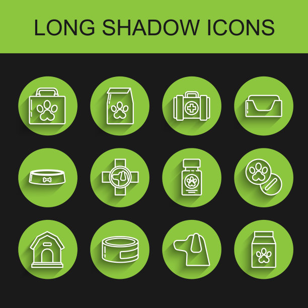 设置线狗屋罐头食品宠物急救箱图片下载