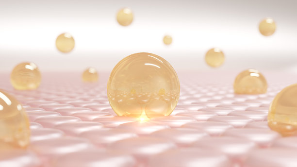 维生素和血清滴入皮肤细胞图片下载