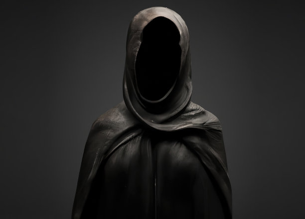 隐形人穿着神秘的衣服和头盖插图类型四图片下载