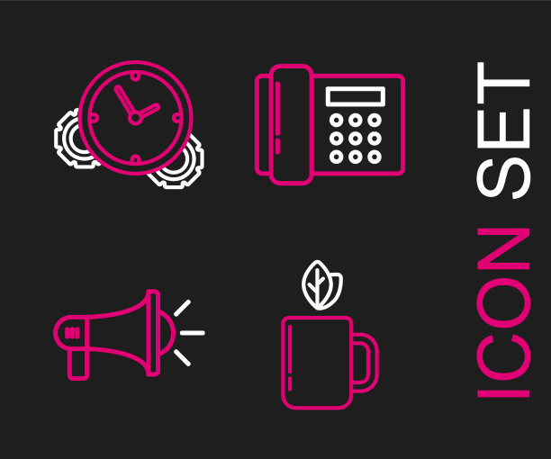 设置行杯茶和叶扩音器电话图片下载