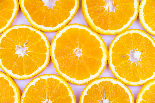 橙子片。图片下载