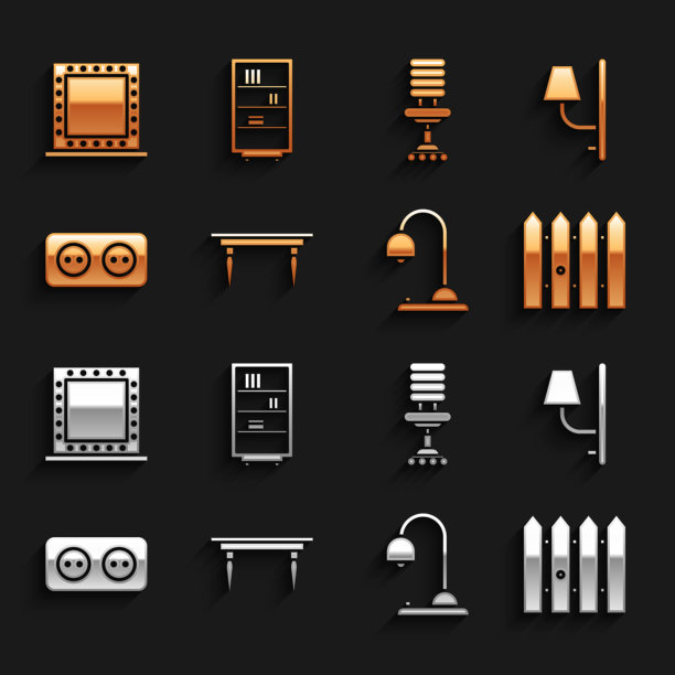 木桌墙烛台花园栅栏木图片下载