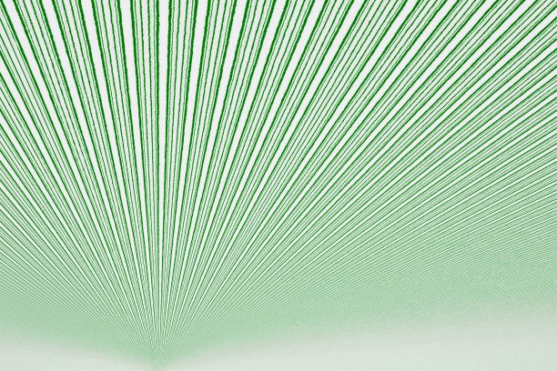 3D渲染插图与绿色和白色纹理背景。图片下载