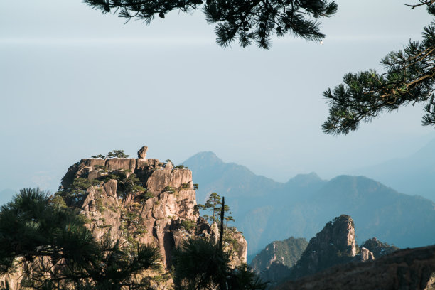 黄山“钱望海”图片下载