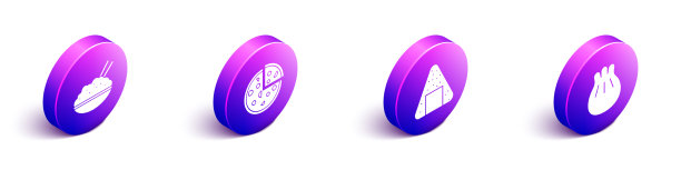 将等长米饭和筷子披萨放在碗里图片下载