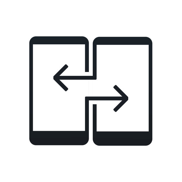 手机共享图标。说明向量图片下载