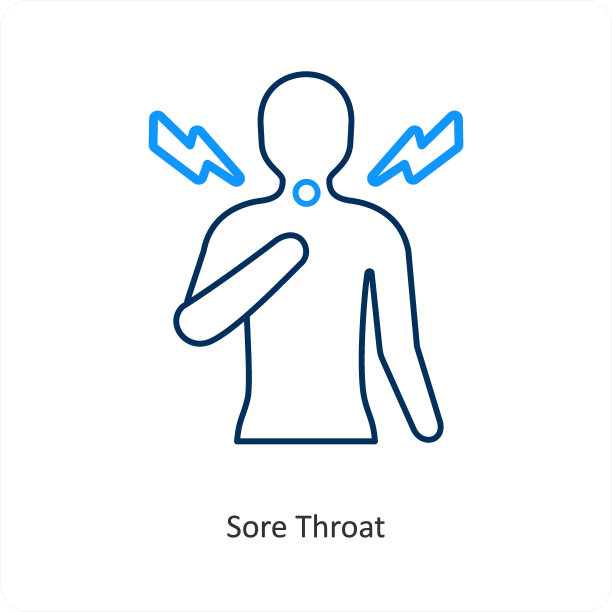 喉咙痛图片下载