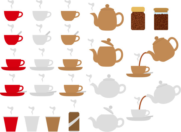 热饮水平P图片下载