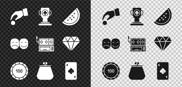 手握赌场筹码赌场扑克奖杯图片下载