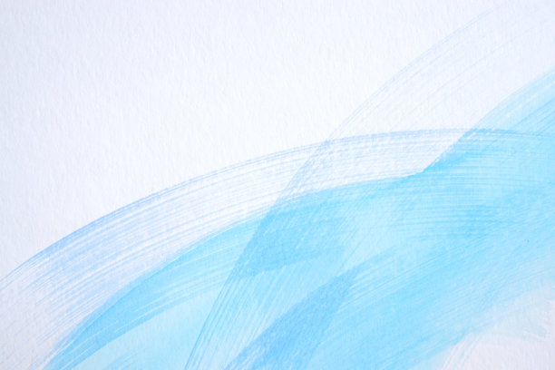 blue abstract watercolor touch　texture图片下载