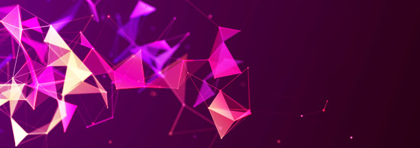 抽象数字通信点。技术背景。网络连接结构。彩色丛效果。3 d图片下载