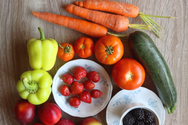 健康水果和蔬菜图片下载